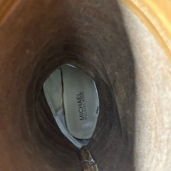 Michael Kors Tan Suede Over the Knee Boots - Picture 11 of 14